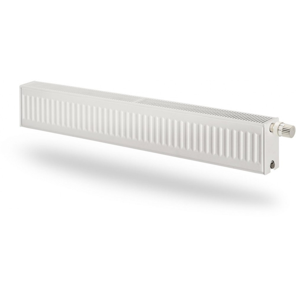 Grzejnik stalowy płytowy z podłączeniem dolnym PURMO Plint CV22 200x1400, moc grzewcza: 1014W (75/65/20°C)