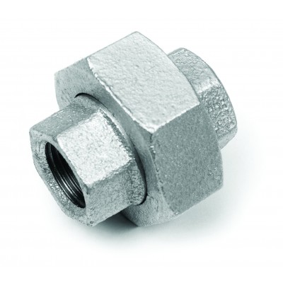 Dwuzłączka ocynkowana płaska z uszczelką gwint wewnętrzny 2 1/2 cale DN65