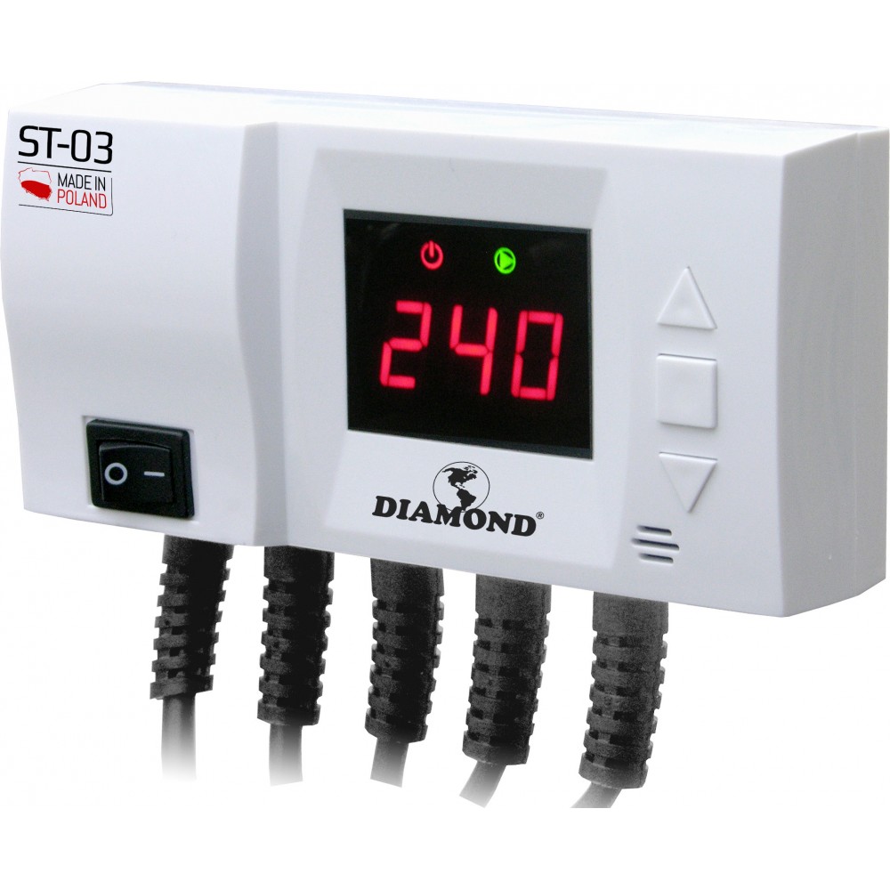 Sterownik Pompy C.O. oraz C.W.U. LED