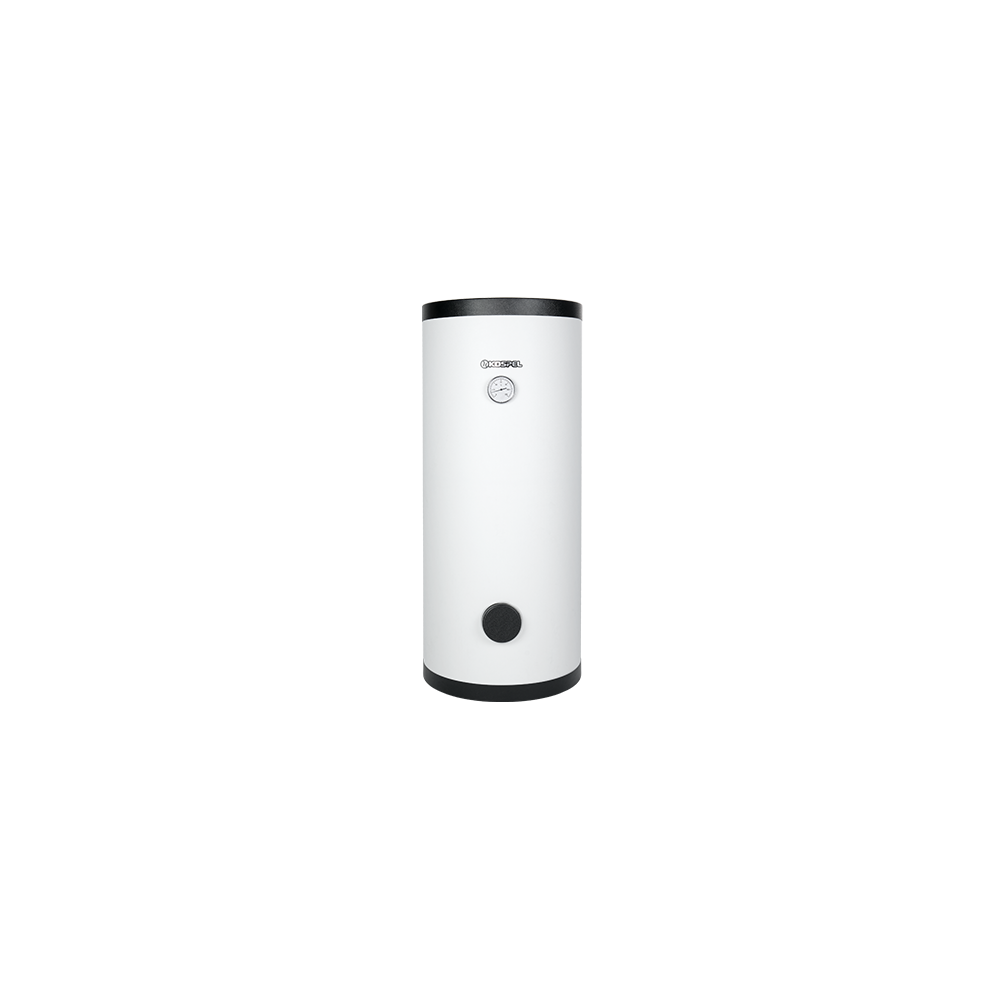 Wymiennik c.w.u. SW-200.TERMO-MAX, 200 litrów, stojący z wężownicą spiralną