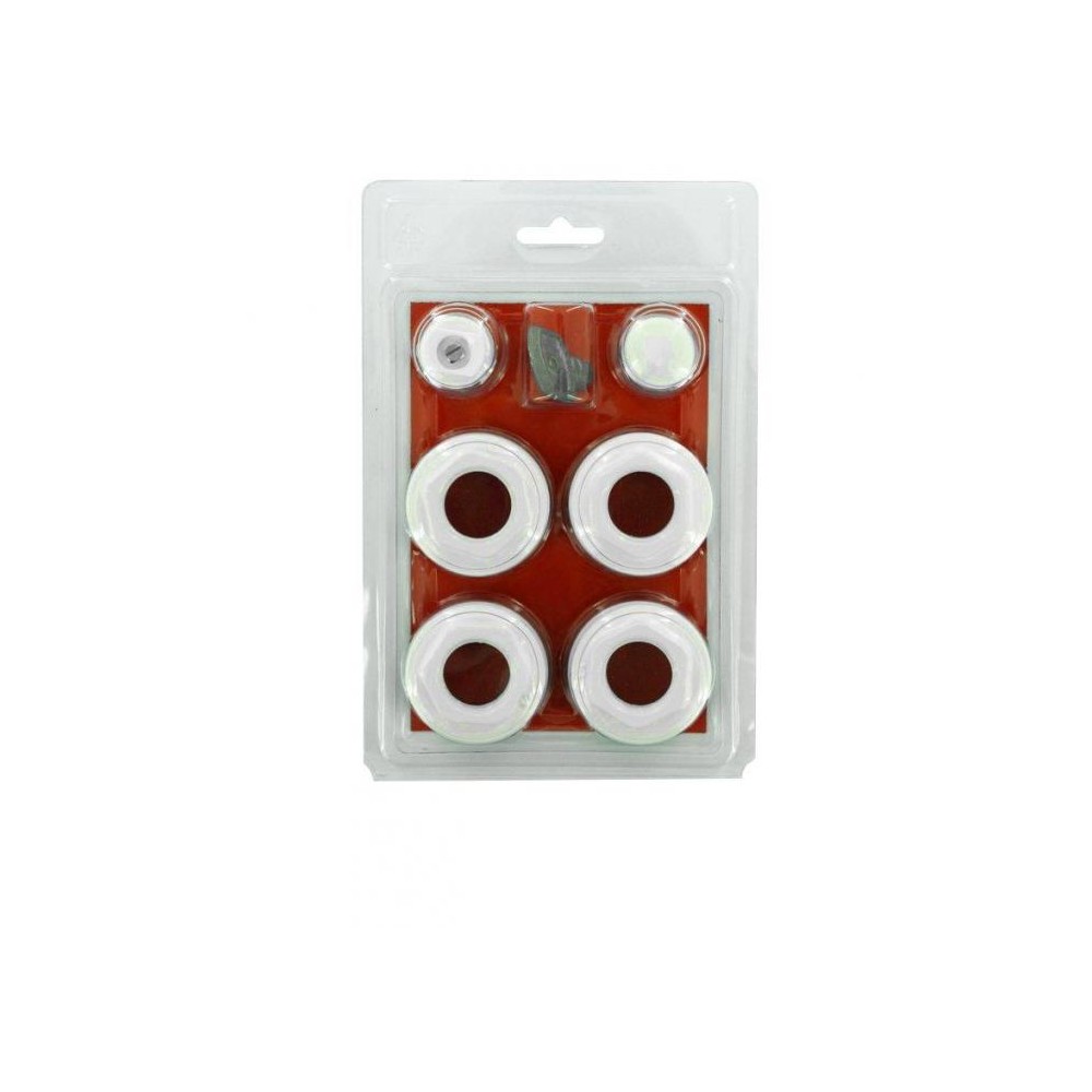 Zestaw korków grzejnikowych do grzejnika aluminiowego