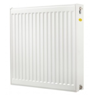 Grzejnik stalowy płytowy z podłączeniem bocznym Diamond C22 600x600 1052W (75/65) + zawieszka