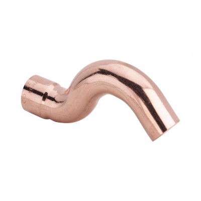 Obejście miedziane nyplowe 22mm