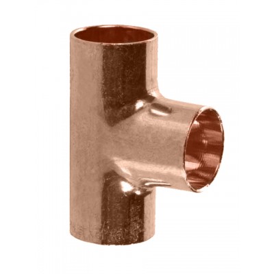 Trójnik miedziany równoprzelotowy 28mm