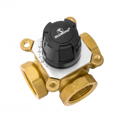 Zawór regulacyjny 3-drogowy DN 50 2 cale