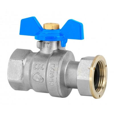 Zawór kulowy z śrubunkiem i dławicą gw Hiszpan PN30 DN20 3/4 cala