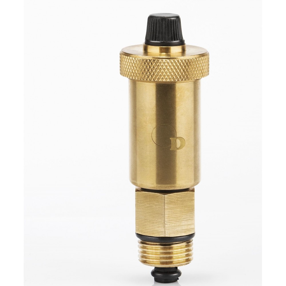 Odpowietrznik automatyczny z zaworem odcinającym 1/2