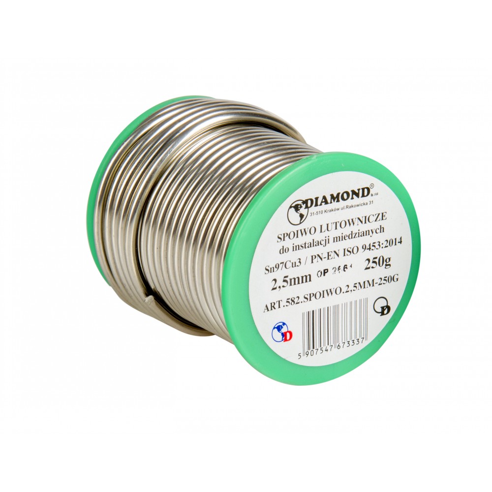 Spoiwo lutownicze Sn97Cu3 250g