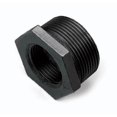 Redukcja czarna 6/4 x 1/2 cal DN40x15