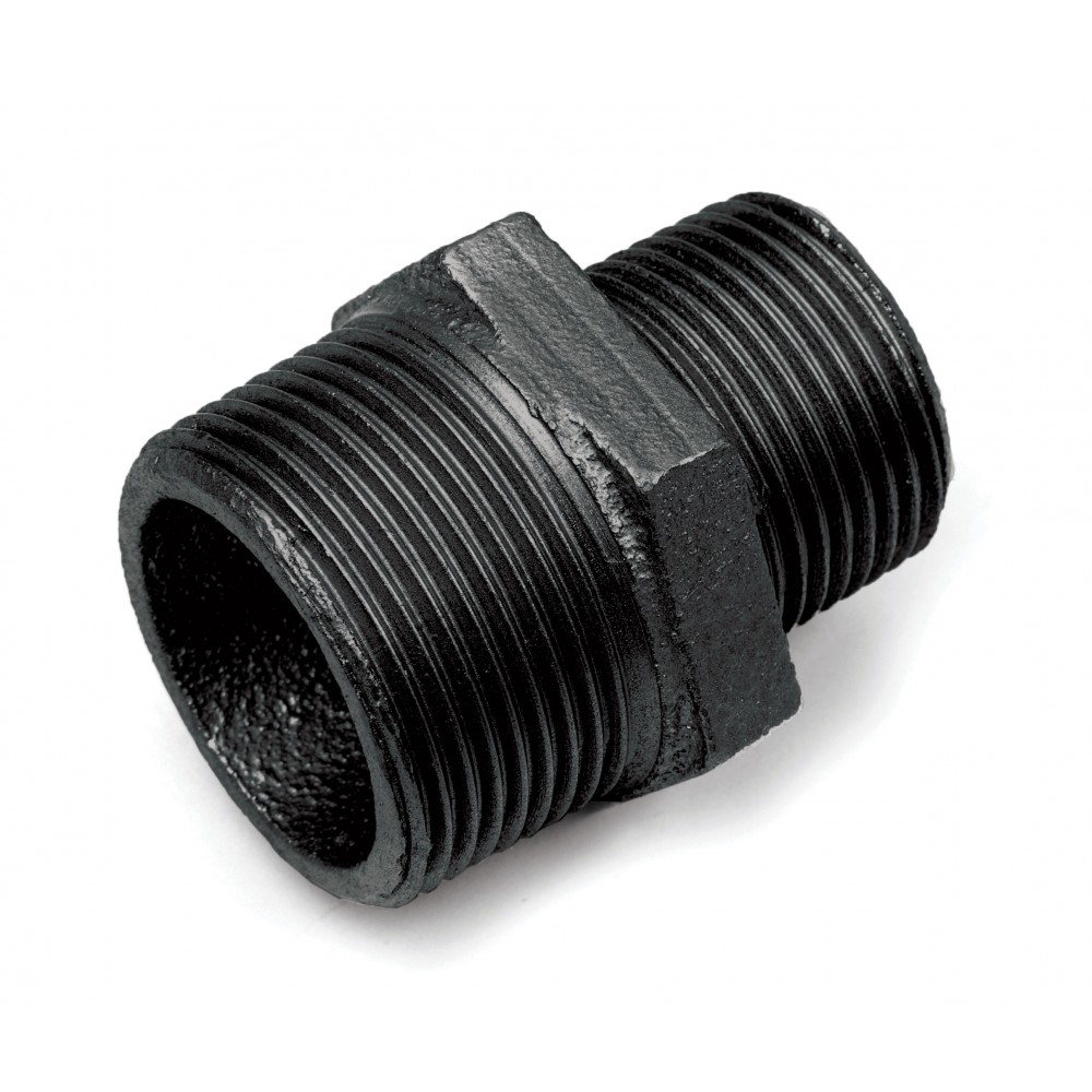 Nypel czarny redukcyjny 5/4 x 1 cal DN 32x25