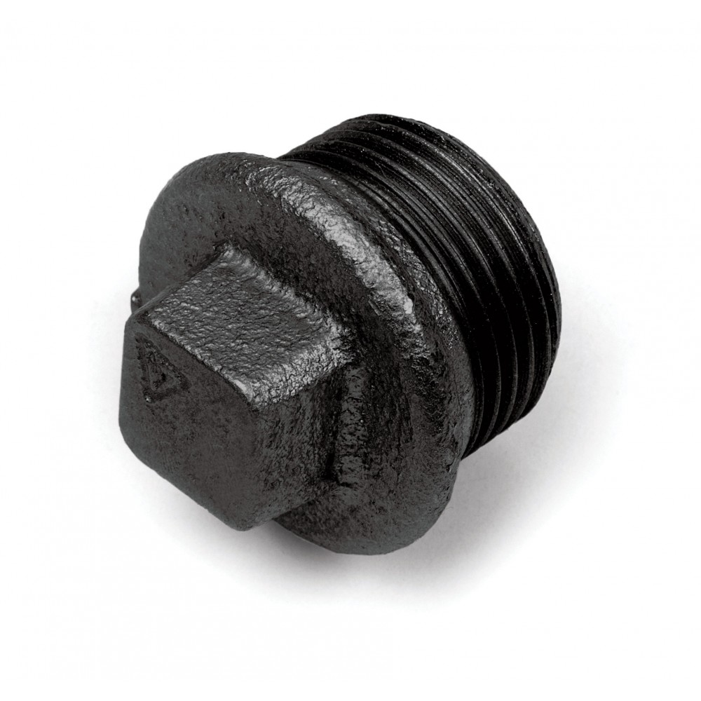 Korek czarny 1 cal DN25