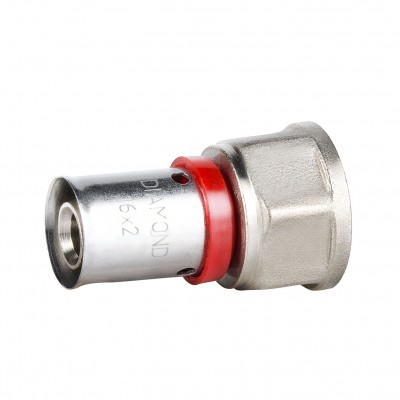 Mufa pex press zaciskana 20x1/2