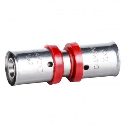 Mufa pex press zaciskana redukcyjna 25x16