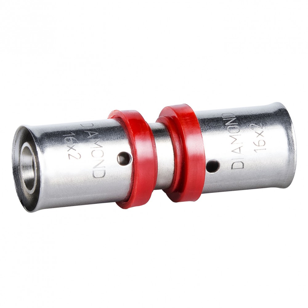 Mufa pex press zaciskana 20x20