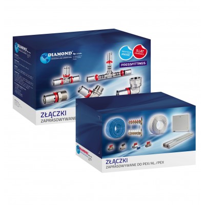 Kolano pex press zaciskane 20x20