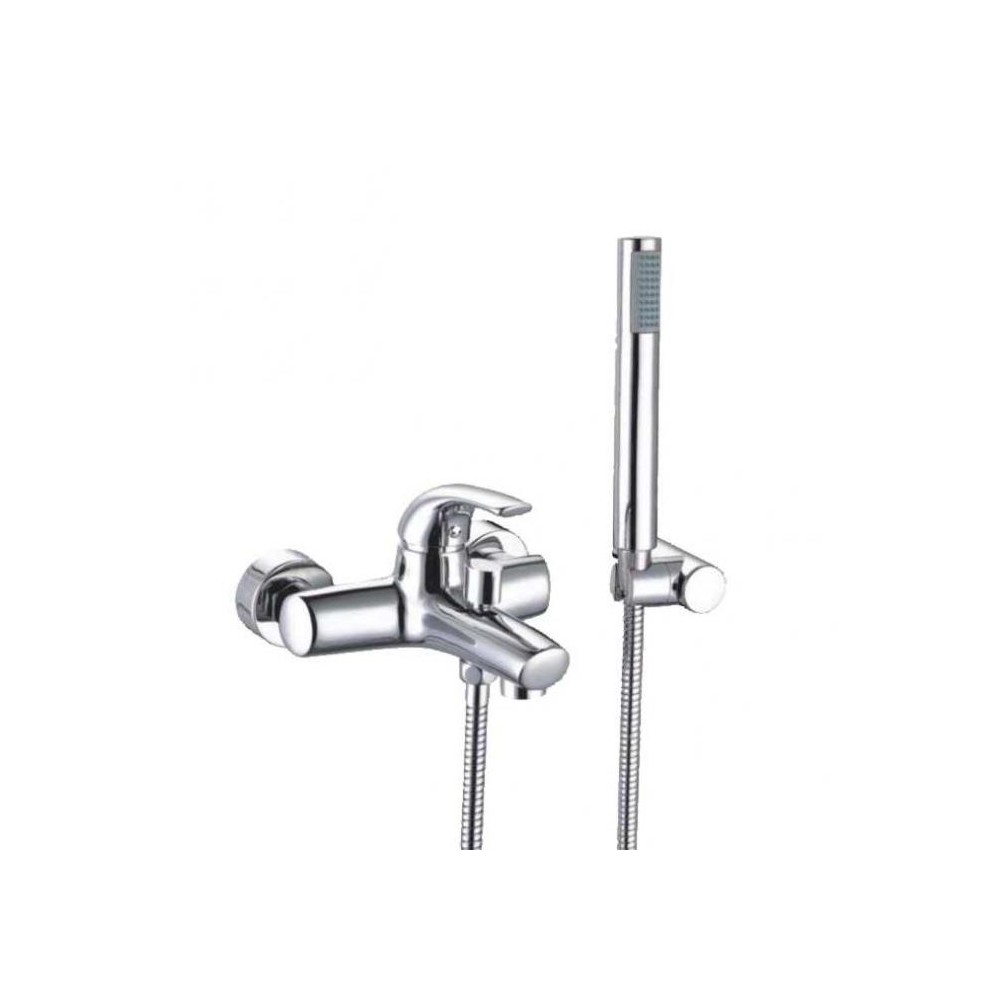 Bateria wannowa jednouchwytowa ścienna Ibiza