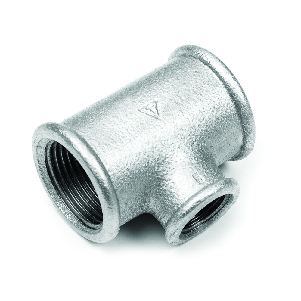 Trójnik ocynkowany redukcyjny 3/4x1/2x3/4 [20x15x20]