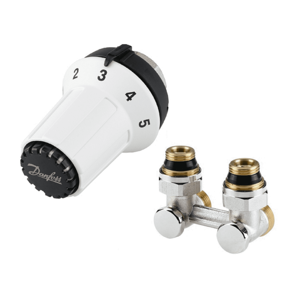 Zestaw termostatyczny Panda M30X1,5 kątowy