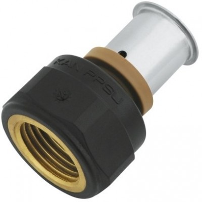 Złączka PPSU Press z gwintem wewnętrznym 16x2 G1/2"