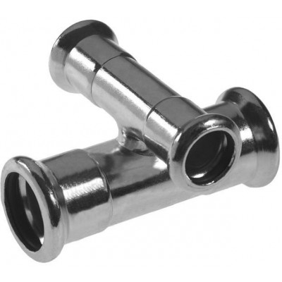 Czwórnik 90 stopni Przelotowy KAN-therm Steel - 15 x 15 x 15 x 15