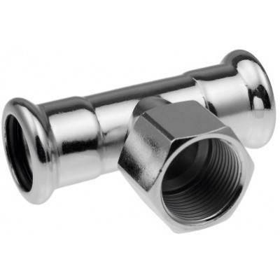 Trójnik z GW KAN-therm Steel 54 x Rp1/2 x 54