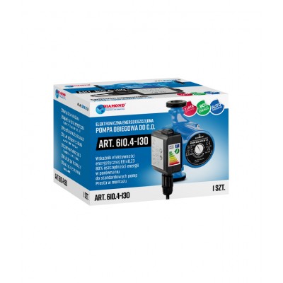 Elektroniczna, energooszczędna pompa c.o. 25-40/180