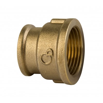 Mufa mosiężna redukcyjna 25x20 [1x3/4]