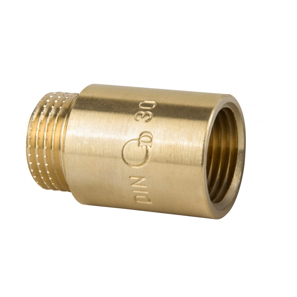Przedłużka mosiężna 3/4 x 15mm