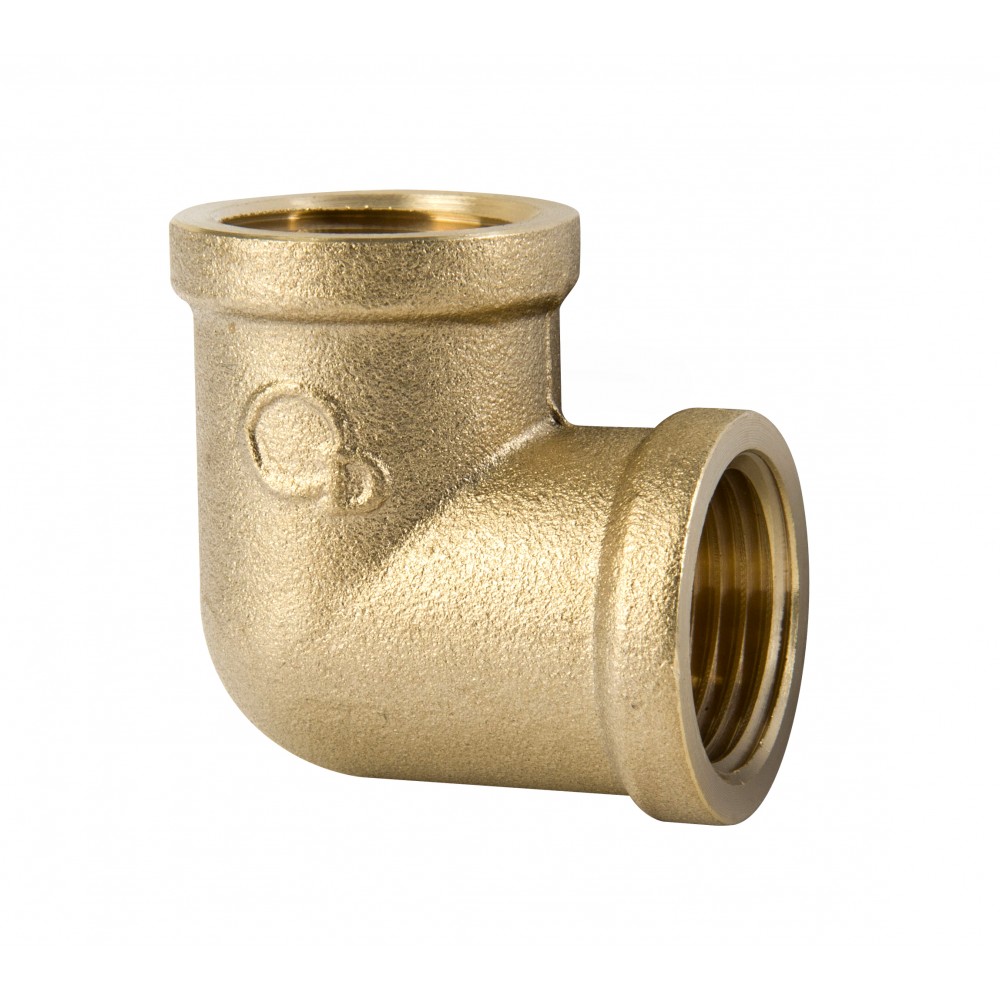 Kolano mosiężne dwukielichowe fi 25 [1]