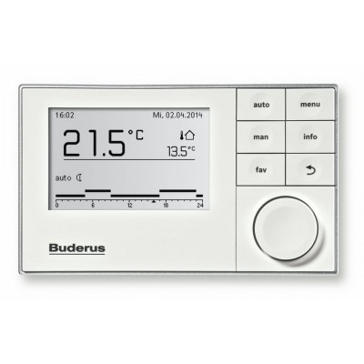 Buderus Logamax Plus GB072K 24KW V2+RC310(biały)+FA - dwufunkcyjny