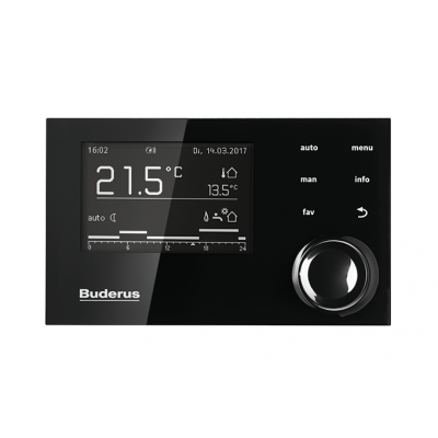 Buderus Logamax plus GB122i-24KH + RC310 Czarny- Dwufunkcyjny