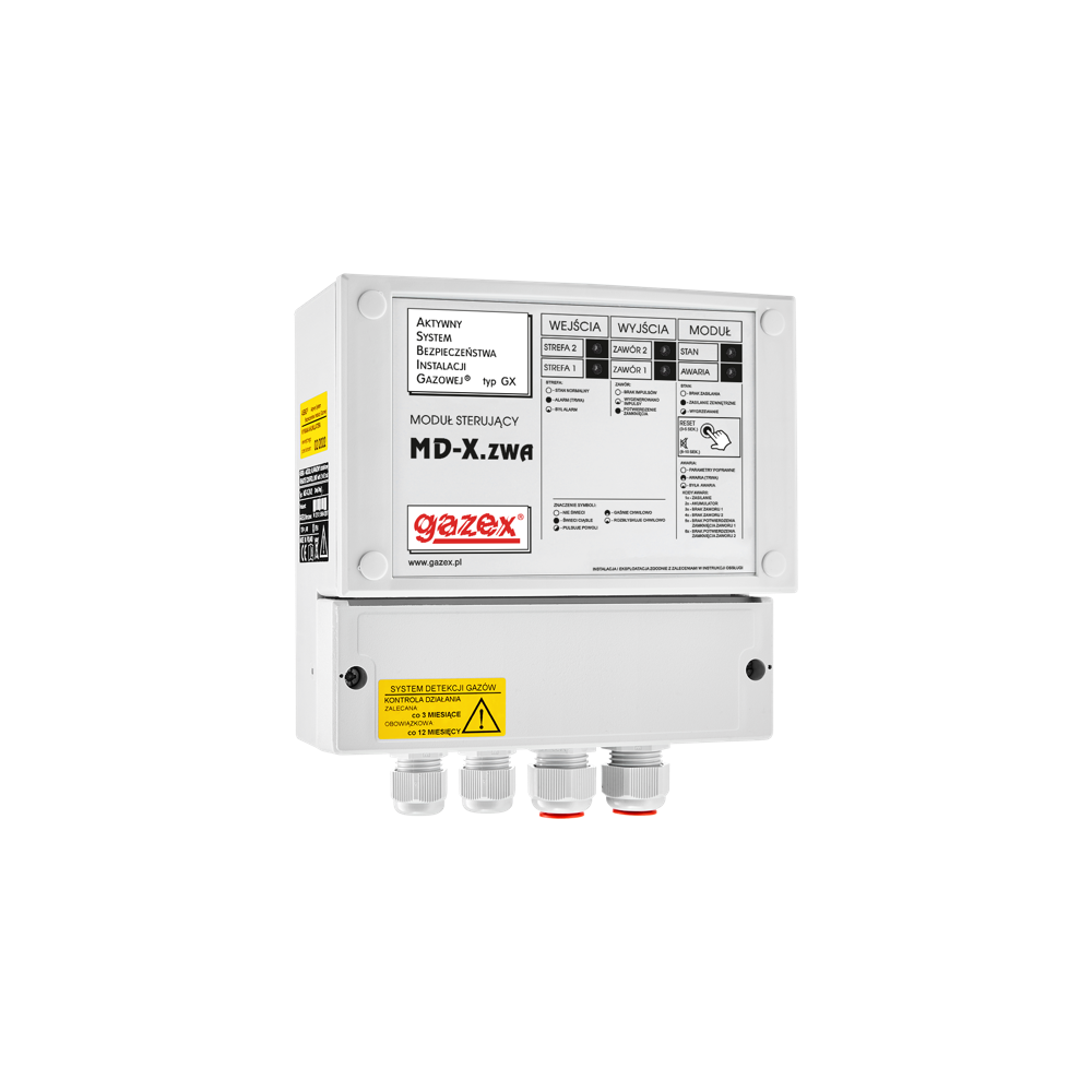Moduł sterujący zaworamii MAG, MD-X.ZWA